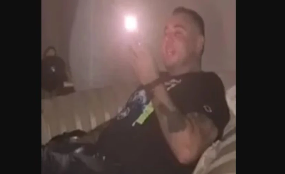 Uroš Blažić, Deniz Dejm i Filip Car na žurki