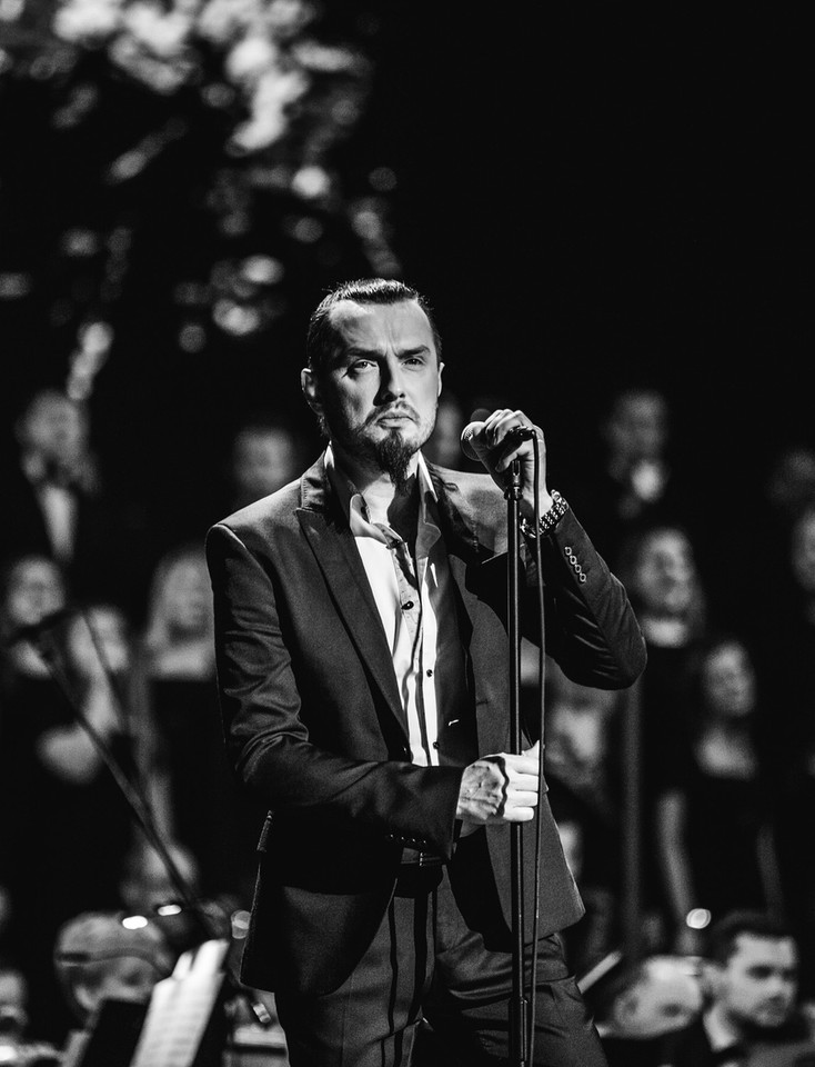 Koncert "Zakochani w Lublinie" - Piotr Cugowski (fot. Michał Pańszczyk)