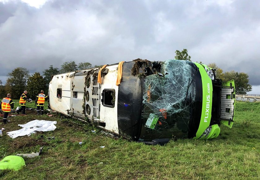 Wypadek Flixbusa we Francji. 33 osoby poszkodowane