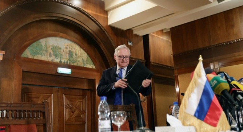 After the meeting Russia's deputy foreign minister Sergei Ryabkov, seen in 2014, asked by journalists if the issue of the diplomatic compounds had been resolved, replied: Almost, almost