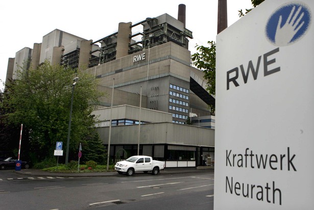 Elektrownia koncernu RWE w Niemczech