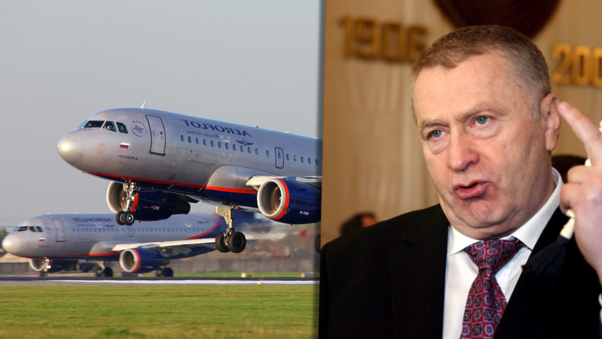 Aeroflot nie może nazwać samolotu imieniem Żyrinowskiego. Śmieszny powód