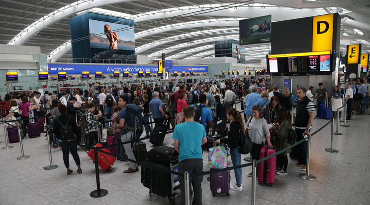 Heathrow repülőtér /Fotó: AFP