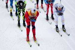 Tour de Ski: Połtoranin wygrał bieg na 5 km. Northug nadal liderem