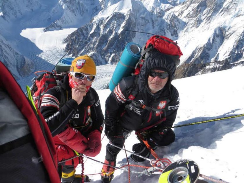 Alpiniści na Broad Peak