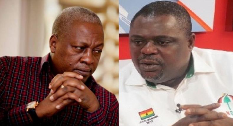 John Dramani Mahama and Koku Anyidoho