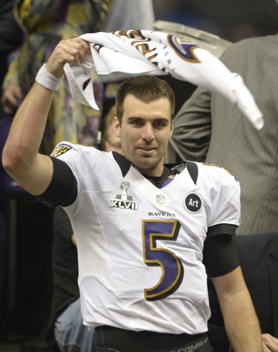 9. Amerykański futbolista Joe Flacco - w 2013 roku zarobił 30 mln dol.