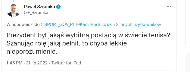 Wpis Pawła Szramki