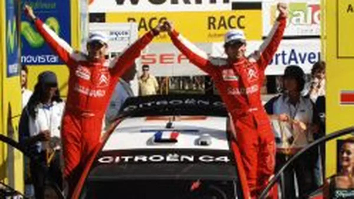 Rajd Katalonii 2007: Loeb i Sordo oraz  Citroën bezkonkurencyjni (wyniki, klasyfikacje)