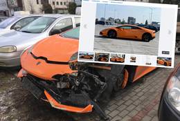 Znane Lamborghini Huracan z Warszawy na sprzedaż za ponad 1 mln zł. "Zostało naprawione, jak należy". 