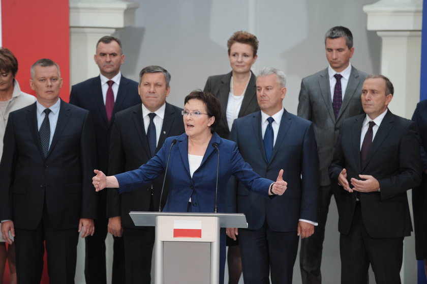 Ewa Kopacz, premier i jej rząd