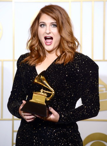 Najzabawniejsze zdjęcia z Grammy 2016: Meghan Trainor