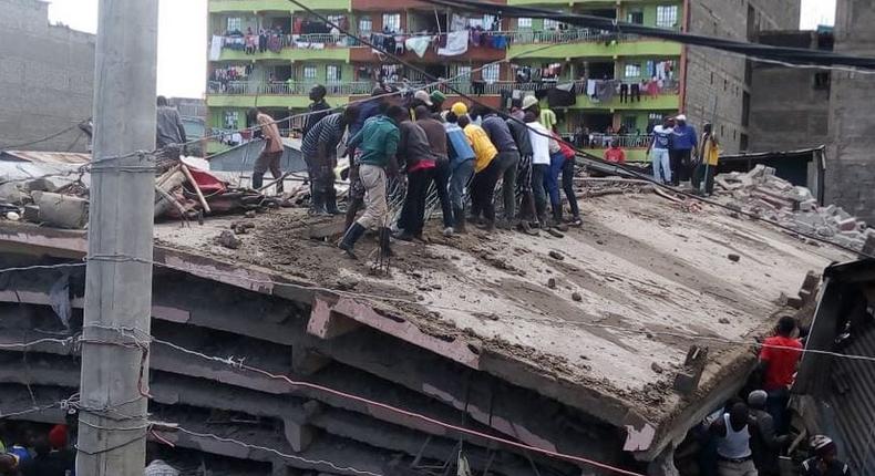 25-YEAR-OLD man and a girl pulled from the rubble of Tassia building alive after more than 48 hours