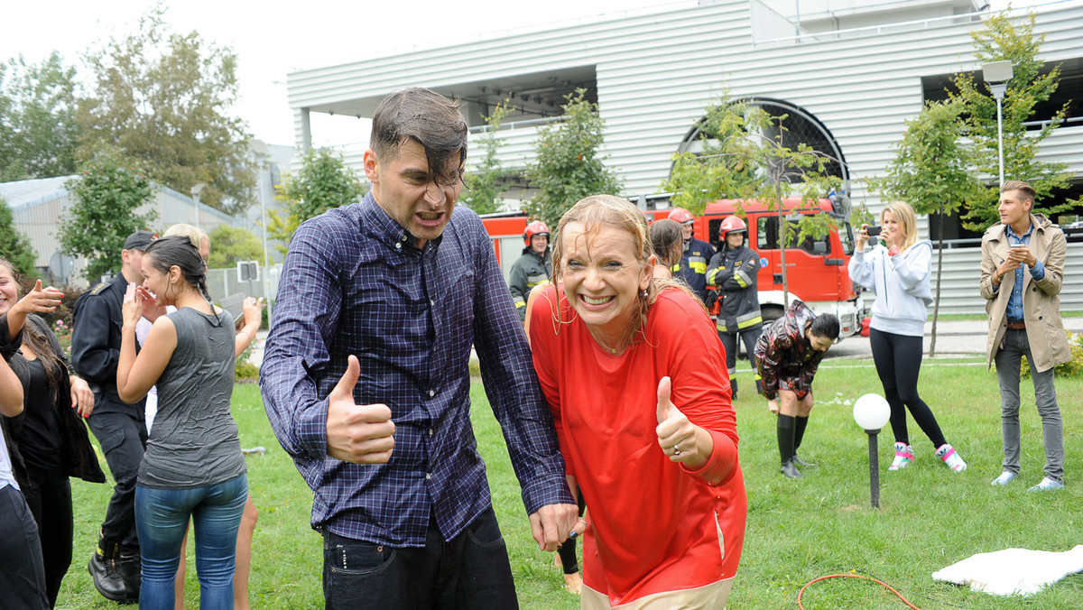 Ice Bucket Challenge w wykonaniu "Pytania na śniadanie"