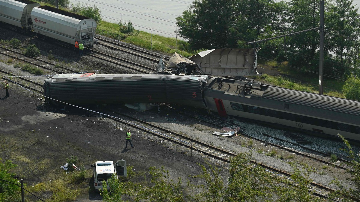 BELGIUM-CRASH-TRAIN-ACCIDENT