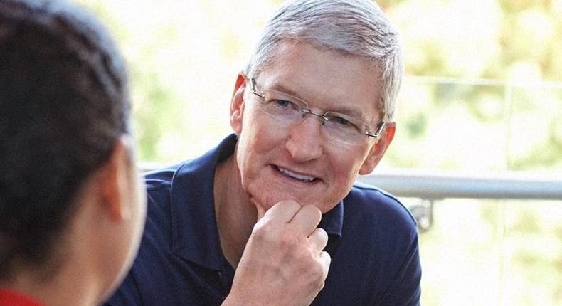 Apple CEO Tim Cook.