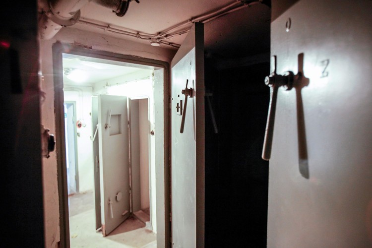 GDYNIA. Schron przeciwlotniczy pod budynkiem przy ul. Chrzanowskiego 14