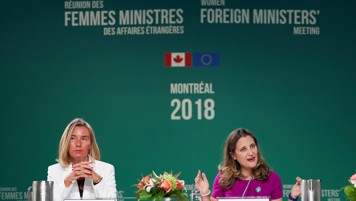 Kanada: szefowe dyplomacji UE i Kanada obradują w Montrealu