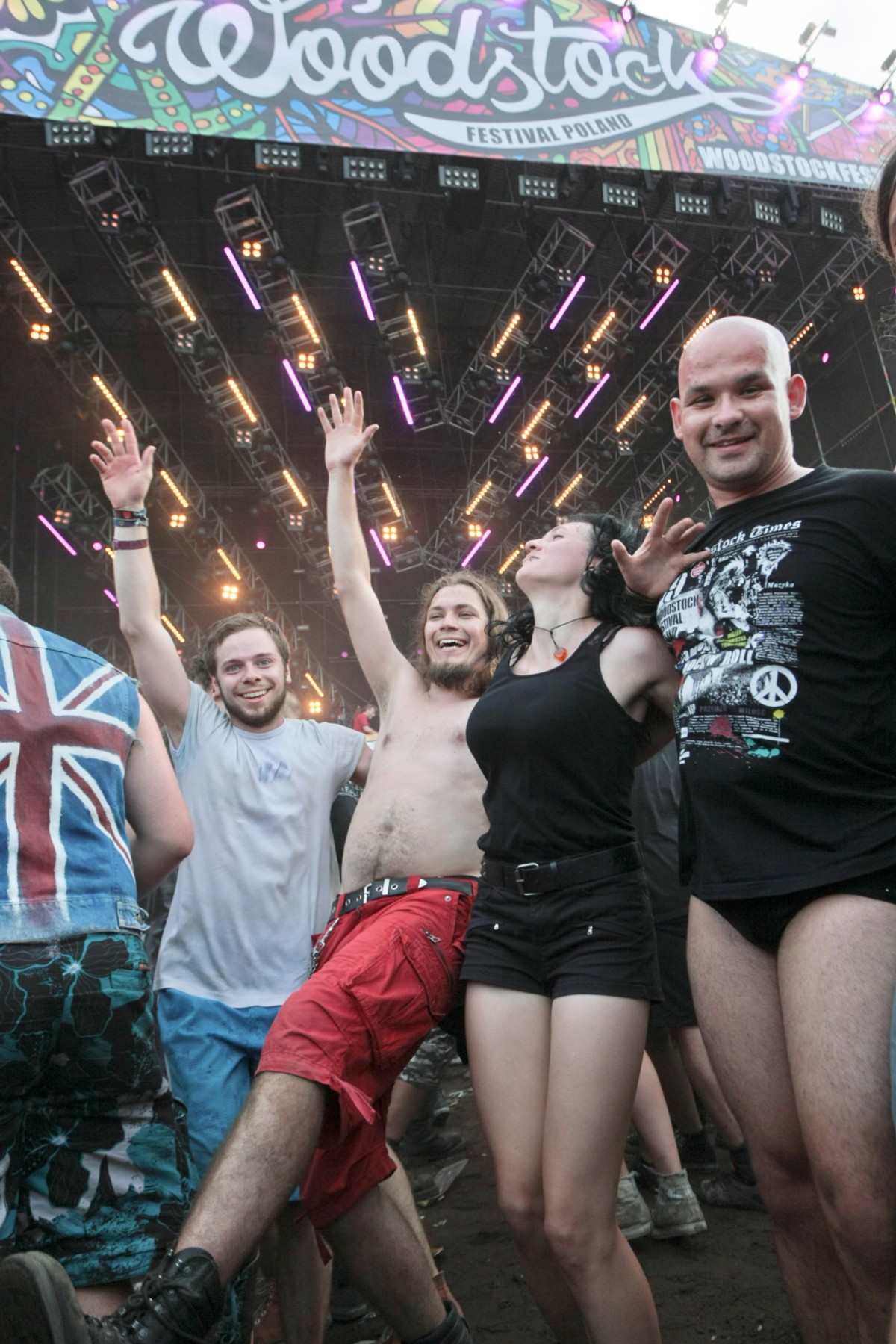 Uczestnicy XX Przystanku Woodstock