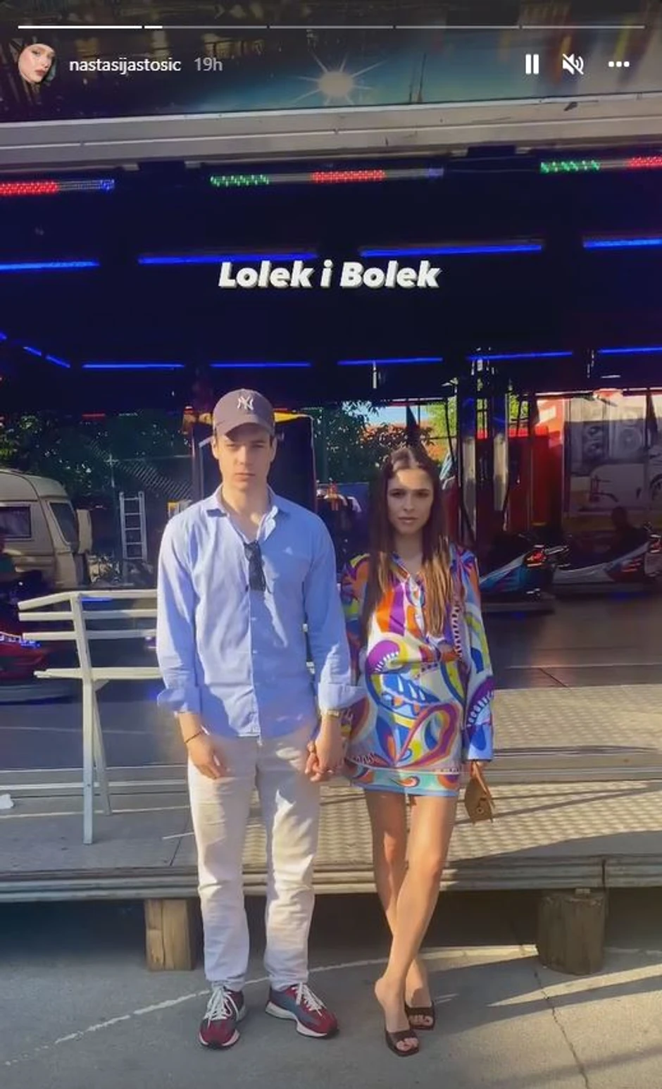 Pavle Mensur i Nastasija Stošić