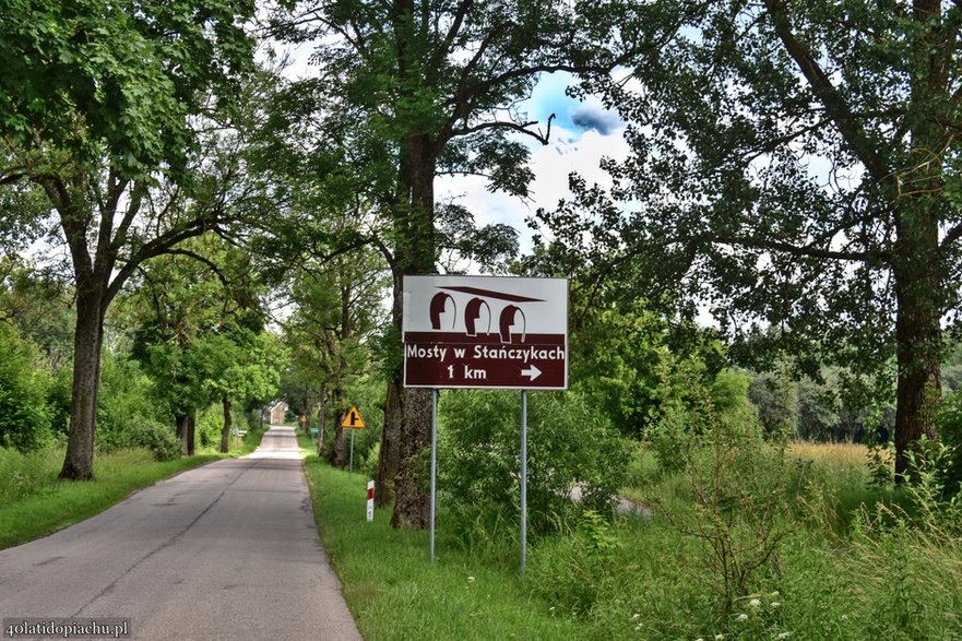 Mosty w Stańczykach, Kiepojciach i Botkunach.