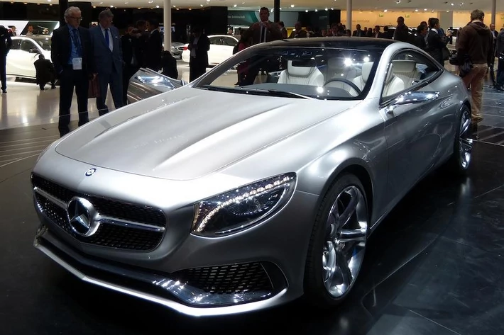 Mercedes S-Class Coupe concept, fot. Ewa Szulc