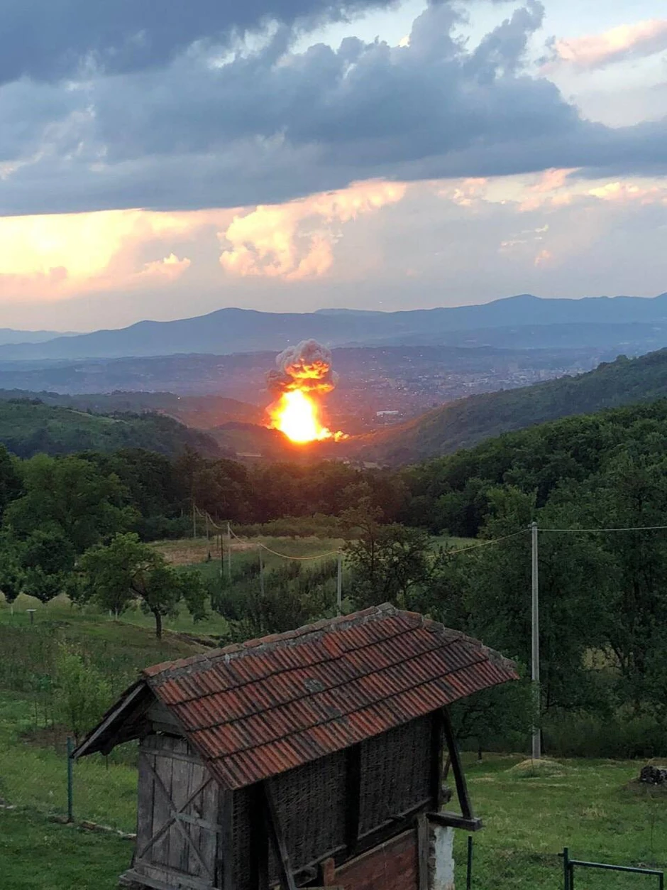 Čačak Sloboda eksplozija