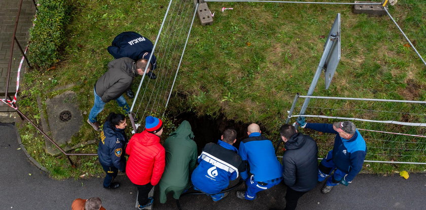 Jest decyzja w sprawie zapadliska w Siemianowicach Śląskich. Co z mieszkańcami?