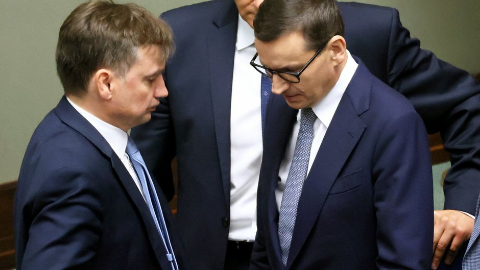 Zbigniew Ziobro i Mateusz Morawiecki