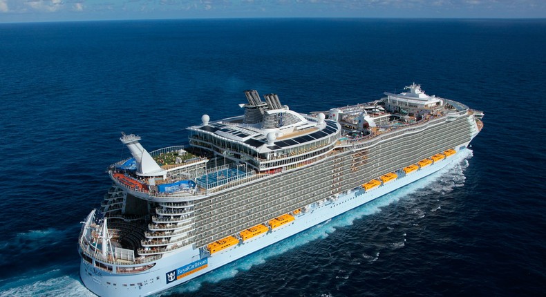 But this wasn't the cruise line's goal, Jay Schneider, Royal Caribbean's chief product innovation officer, told Insider.