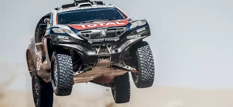 Peugeot 2008 DKR  na trasie Rajdu Jedwabnego Szlaku