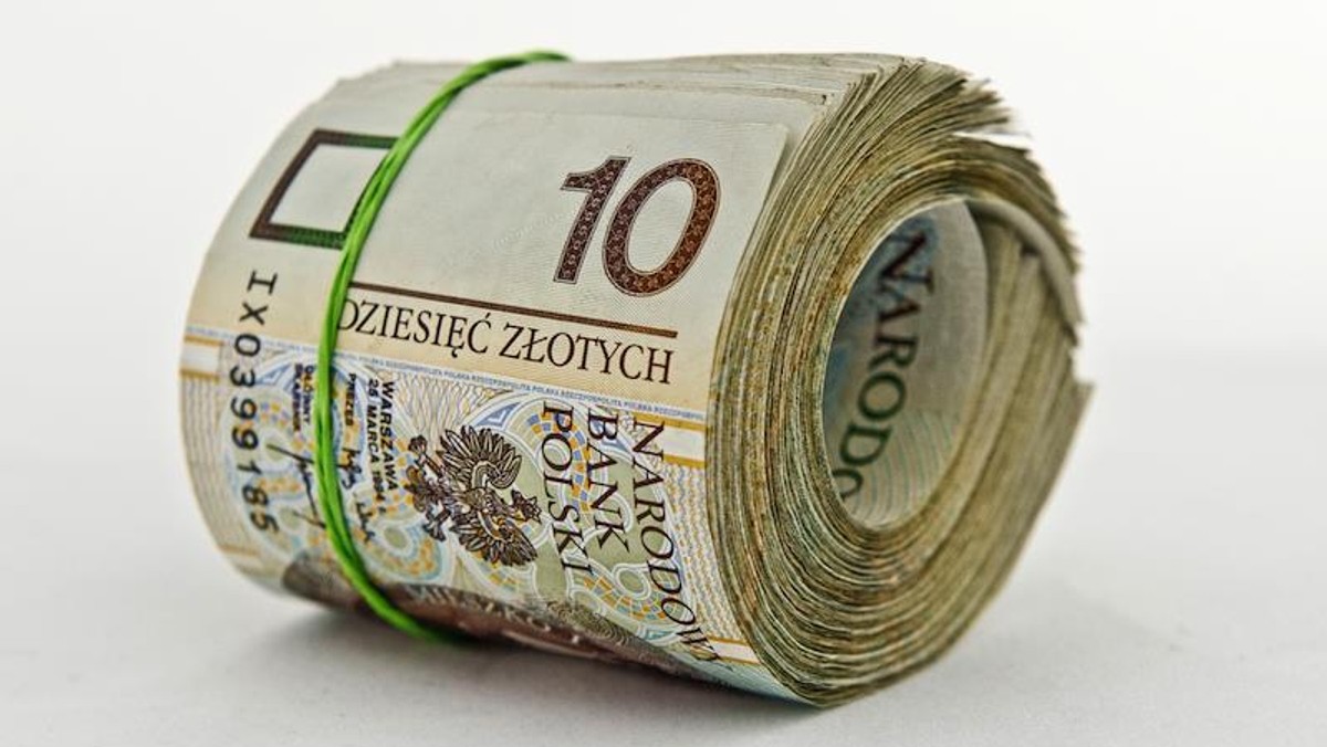 banknoty goto´wka rulonik Wojciech Pacewicz