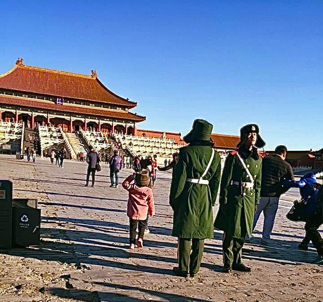 Plac Tiananmen w Pekinie 