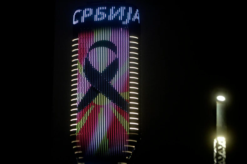 Na kuli Beograd video podrške povodom tragedije u Kočanima