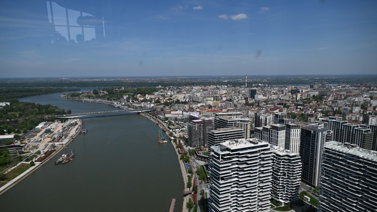 Vučić otvaranje vidikovca na 41. spratu Kule Beograd