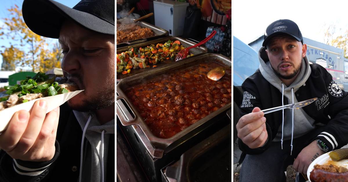 Przetestowali jedzenie przed warszawskim cmentarzem. "Czy to nie jest surowe?"