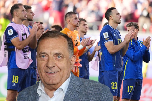 "HVALA, AMERIKO!" Dodik seiri nakon ispadanja reprezentacije BiH sa Svetskog prvenstva
