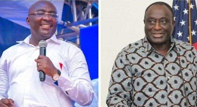 Dr. Mahamudu Bawumia and Alan Kwadwo Kyerematen