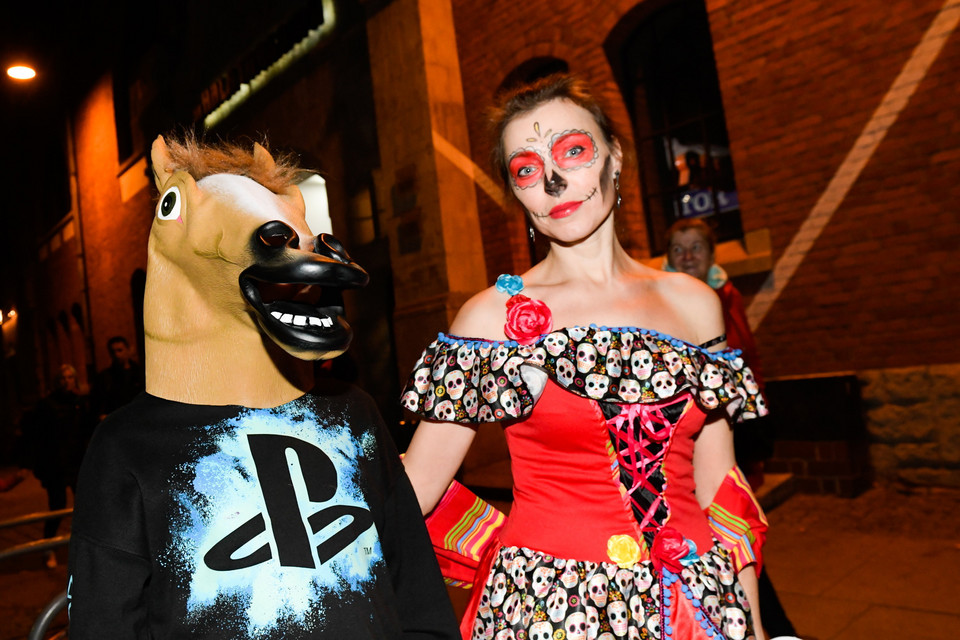 Parada potworów z okazji Halloween we Wrocławiu