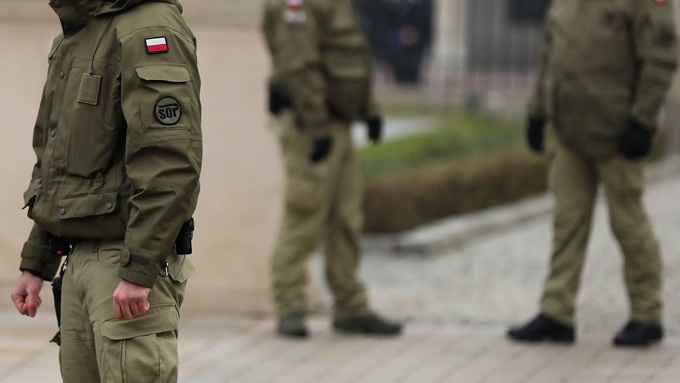 Pripadnici SOP u Poljskoj