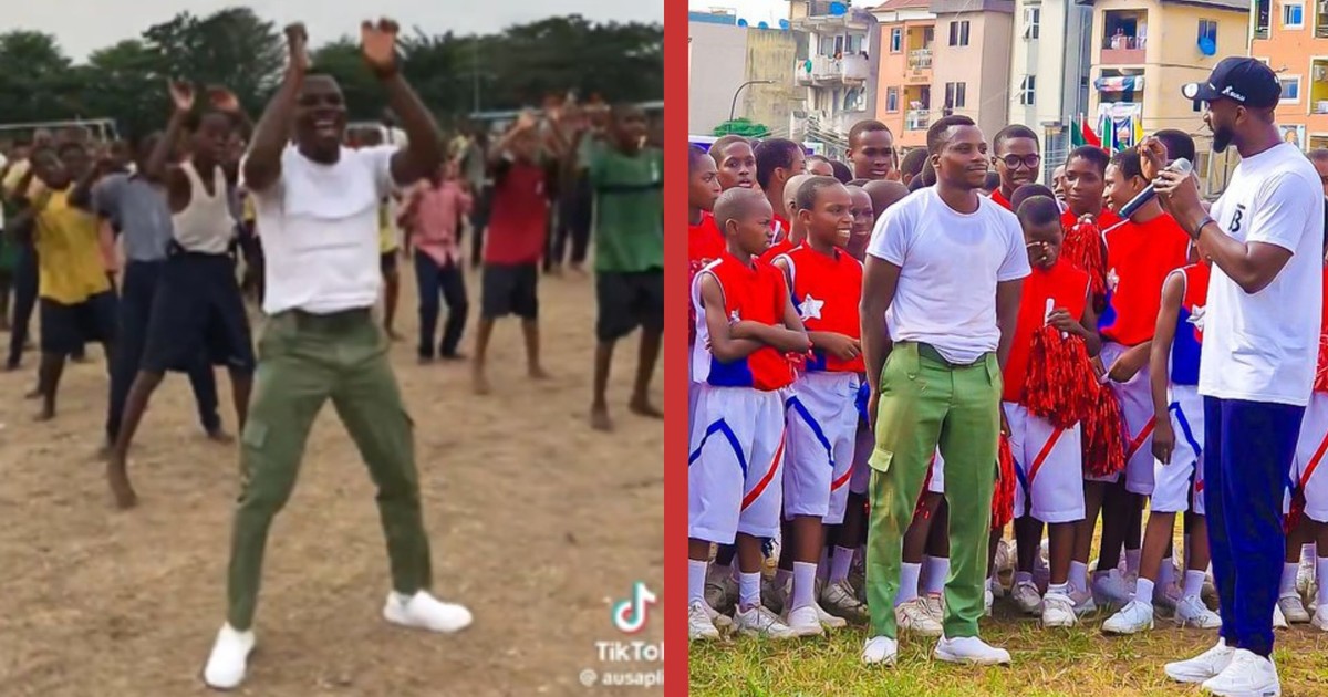 Lagos makes corps member mocked for entertaining pupils Youth Ambassador - Vimarsana News