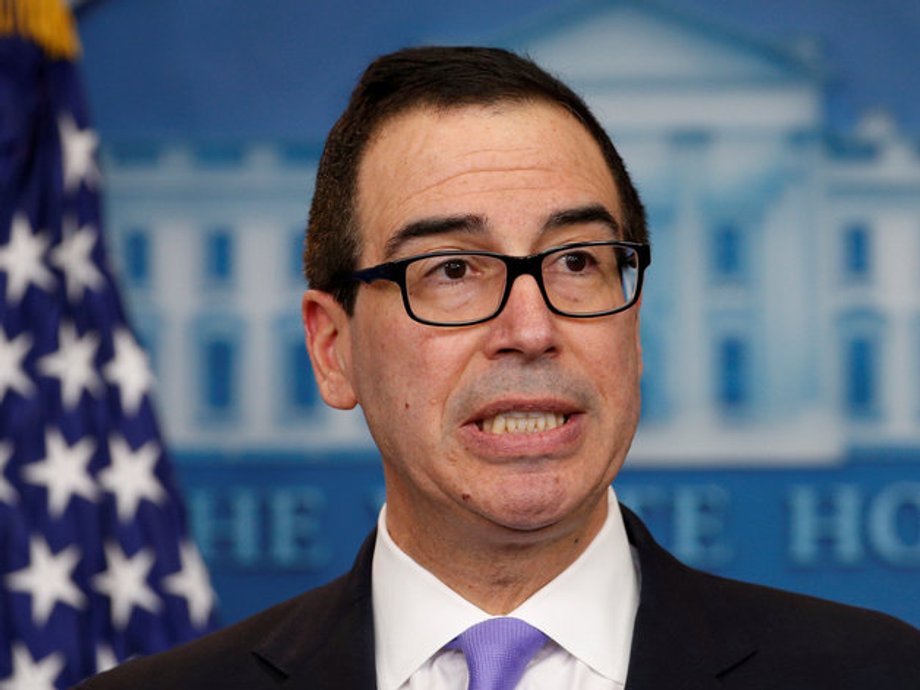 Treasury Secretary Steven Mnuchin.