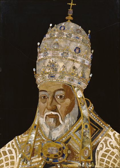 Portret papieża Klemensa VIII w tiarze