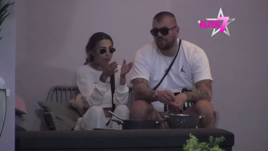 Aneli Ahmić i Marko Janjušević Janjuš (Foto: Screenshot TV Pink)