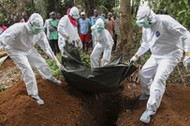 ebola wirus pogrzeb liberia