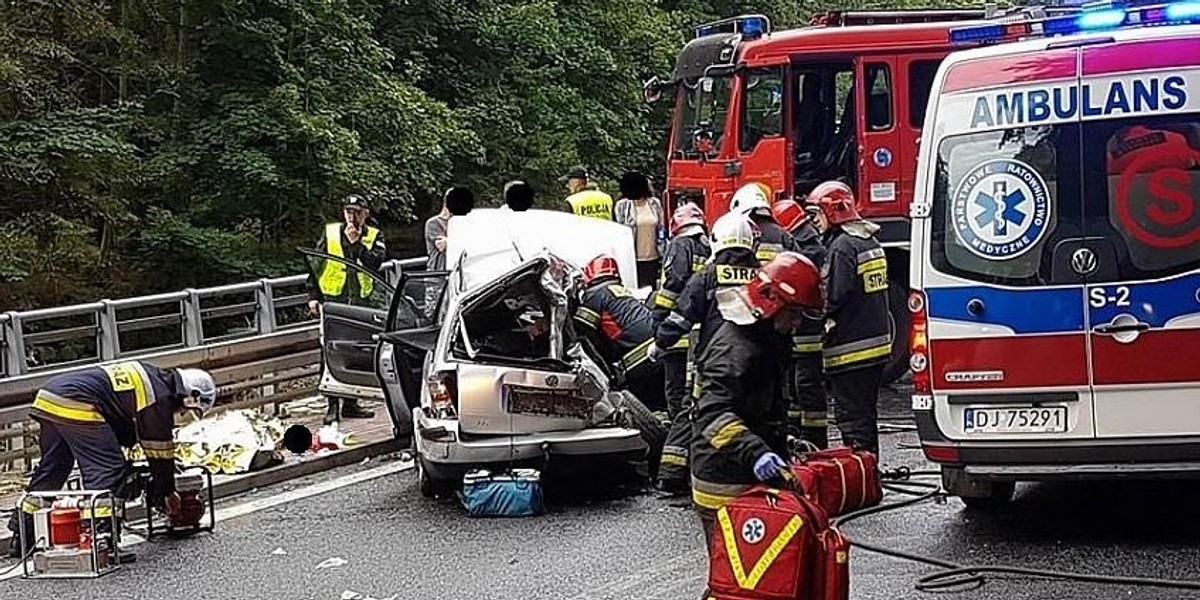 Tragiczny wypadek na krajowej trójce w okolicach Szklarskiej Poręby