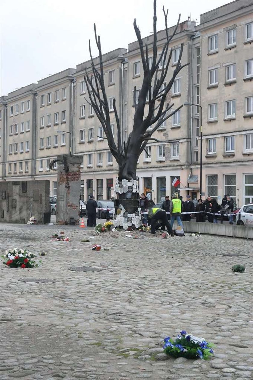 Zniszczono pomnik ofiar gestapo! Sprawca schwytany