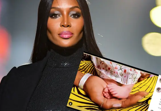 50-letnia Naomi Campbell została mamą. Wzruszający wpis supermodelki