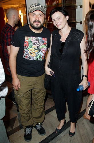 Arkadiusz Jakubik i Agnieszka Matysiak na premierze 'Miłości'