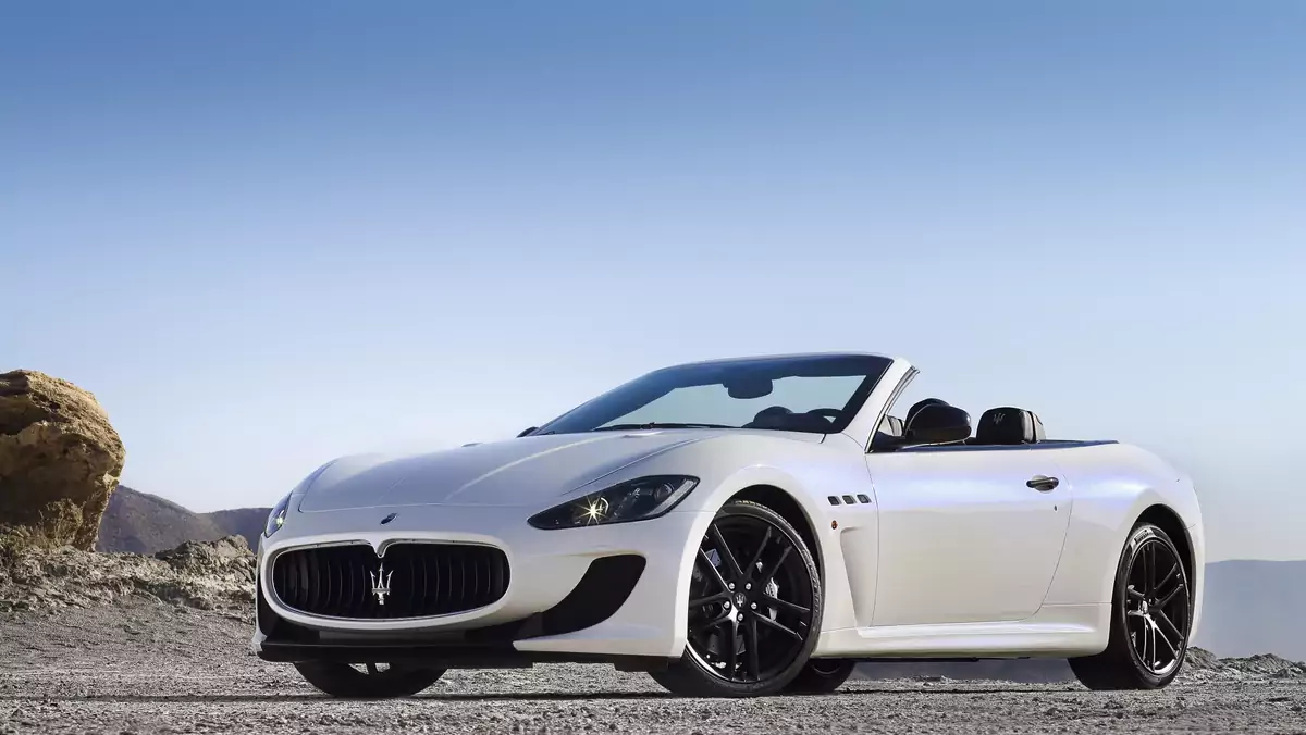 Uwodzicielskie Maserati GranCabrio MC